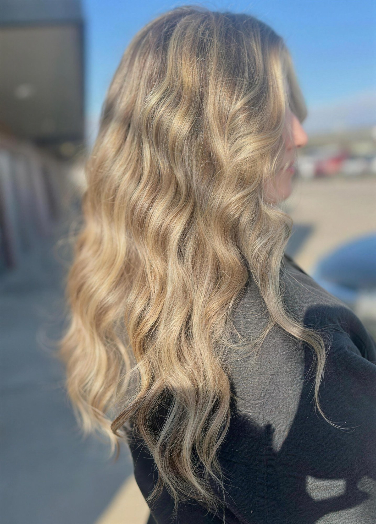 Ondas de evento con balayage